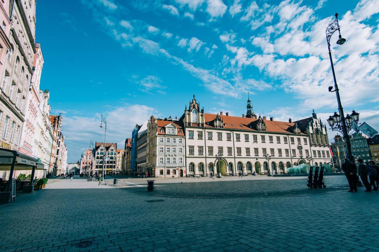 Klimatyczny Apartament Przy Rynku Wrocław Exterior foto